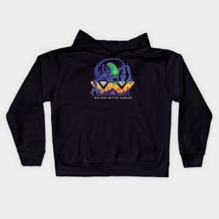 Building Better Worlds - Aliens Kids Hoodie